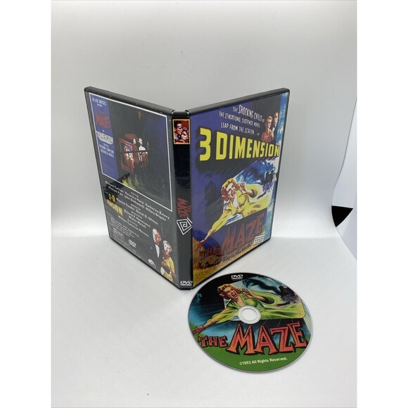The Maze (1953) DVD Resurrection Video edition - 2D Version - Picture 1 of 7